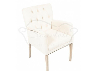 White Chesterfield Seat -Suite Dining room Group Chairs x4 Armchair Recliners